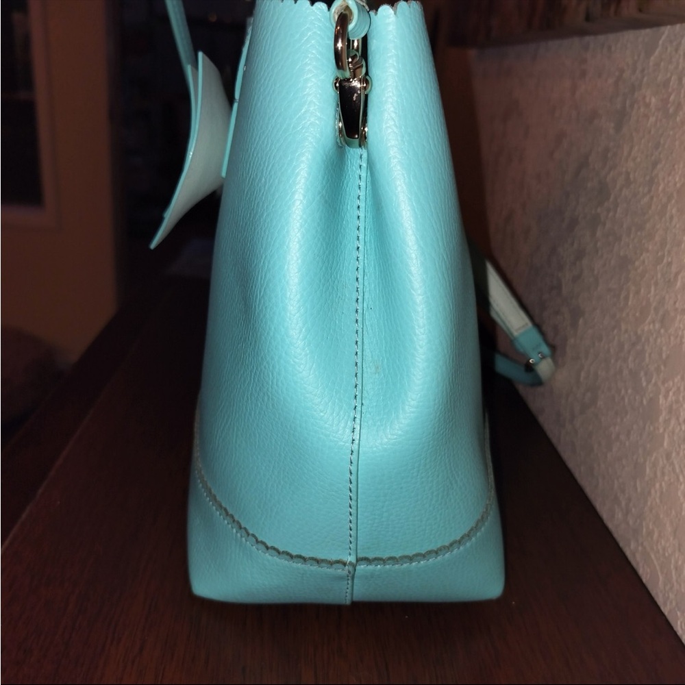 Kate Spade Giorgia Vanderbilt Place Bow Satchel  With Crossbody Strap. - Picture 6 of 11
